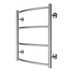 Полотенцесушитель водяной AZARIO VERONA 500/600 4 секции, нижнее/диагональное подключение, 1/2", хром (AZ04156)