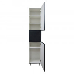 Пенал Azario Эстима 40 напольный, правый, Графит (CS00094561)