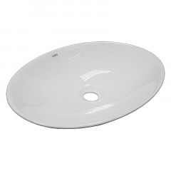 Раковина Azario накладная белый глянец. Размер: 500х355х90мм (AZ-1025-S)