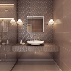 Зеркало-шкаф AZARIO Alliance 805х198х800 LED - подсветка, сенсорный выключатель, белый (LED-00002516)