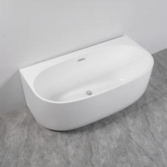 Ванна акриловая Azario STANFORD 1700х850х580 пристенная, в комплекте с сифоном и металлической рамой (AZ-6727)