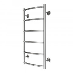 Полотенцесушитель водяной AZARIO VERONA 400/800 6 секций, нижнее/диагональное подключение, 1/2", хром (AZ04148)