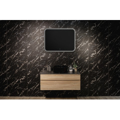 Зеркало AZARIO Стив 915х685, LED-подсветка с диммером, сенсорный выключатель (ФР-00000843)