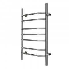 Полотенцесушитель водяной AZARIO RAVENNA 500/800 7 секций, боковое подключение, 1", хром (AZ07558)