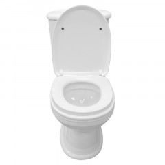 Унитаз-компакт AZARIO BENTY 660х400х770 напольный, в комплекте с сиденьем микролифт (AZ-237)