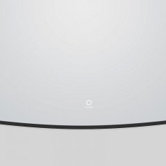 Зеркало AZARIO Mexico 800х600 с подсветкой, сенсорный выключатель с функцией диммера, алюминиевая рамка (AZ-Z-072ALM)