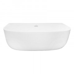 Ванна акриловая Azario STANFORD 1700х850х580 пристенная, в комплекте с сифоном и металлической рамой (AZ-6727)