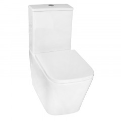 Унитаз-компакт Azario Rise 385х623х792 напольный, безободковый с быстросъемным сиденьем микролифт (AZ-68D)