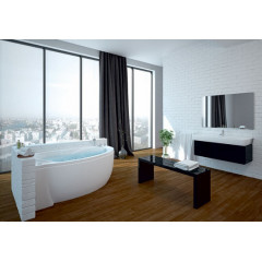 Ванна акриловая AZARIO PAOLINA асимметричная 170*97 см, левосторонняя (AV.0072170)