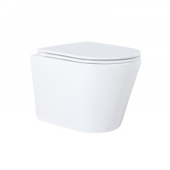 Сет AZARIO инсталляция с панелью смыва + унитаз Teramo( круглый) с сидением микролифт +клавиша 0032, белая (AZ-8010-1000+AZ-8200-0032+AZ-0053)