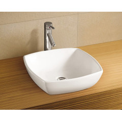 Раковина Azario 430х430х135 накладная, белый (AZ-2076)