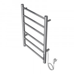 Полотенцесушитель электрический AZARIO PARMA 400/600 6 секций, диммер справа, хром (AZ10846)