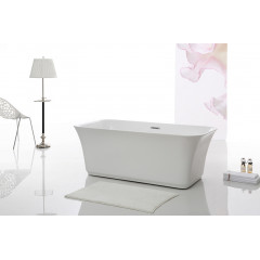 Ванна акриловая AZARIO STRESA 1750х850х590 отдельностоящая (AZ-М706)