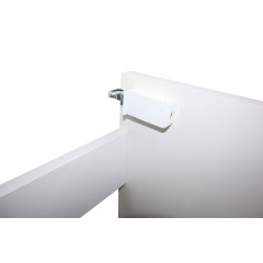 Комплект тумба Azario Velluto 60 600х450х660 подвесная, с раковиной Slim 60, белый матовый (CS00088601)