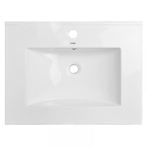 Комплект Тумба Loranto Florena 60 600х470х810 напольная, с раковиной Azario Leon, светлый бетон (CS00086990)