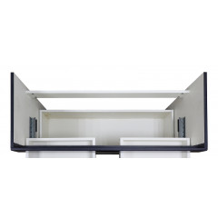 Комплект Azario Тумба Эстима 100/2Н 995х450х850 напольная, с раковиной Астория 100, графит (CS00094591)