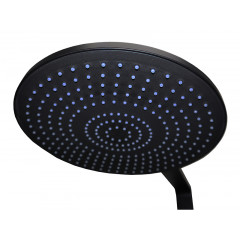 Душевая система Azario Deepsea термостатический картридж, черный (AZ-679008DB9PA)