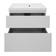 Тумба Azario Viola 80/2 подвесная БЕЛЫЙ МАТОВЫЙ БЕЗ РАКОВИНЫ Астория 80 (CS00096731)