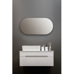 Зеркало AZARIO Viva 550х1050 сенсорный выключатель, универсальное крепление (LED-00002549)