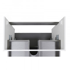 Тумба Azario Viola 80/2 подвесная БЕЛЫЙ МАТОВЫЙ БЕЗ РАКОВИНЫ Астория 80 (CS00096731)