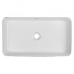 Раковина-чаша Azario 675х380х120 накладная, прямоугольная, белый матовый (AZ-2250-MW)