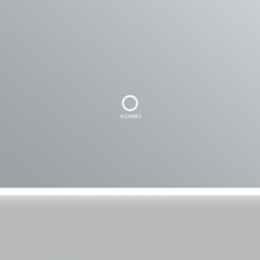 Зеркало AZARIO Glory 600х800 с подсветкой, сенсорный выключатель с функцией диммера (AZ-Z-017CS)