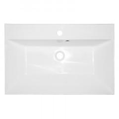 Комплект Azario Тумба Эстима 70/2Н 695х447х850 напольная, с раковиной Астория 70, белый глянцевый (CS00094594)