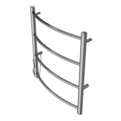 Полотенцесушитель электрический AZARIO VERONA 500/600 4 секции, диммер слева, хром (AZ04756)