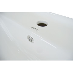 Комплект Тумба Azario Мила 60Н 600х475х850 напольная, с раковиной Monte 60, белый матовый (CS00085830)