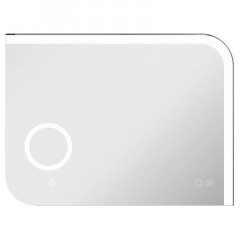 Зеркало AZARIO Golden 1000х800 влагостойкое с подсветкой и подогревом, сенсорный выключатель (CS00084315)