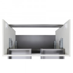 Комплект Azario Тумба Viola 80/2 подвесная БЕЖЕВЫЙ под раковину Астория 80 (CS00097144)