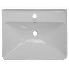 Комплект Тумба Azario Мила 60Н 600х475х850 напольная, с раковиной Monte 60, белый матовый (CS00085830)