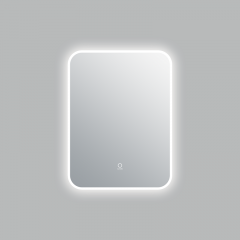Зеркало AZARIO Glory 600х800 с подсветкой, сенсорный выключатель с функцией диммера (AZ-Z-017CS)