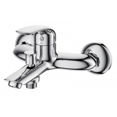 Смеситель для ванны AZARIO SINTRA с ручным душем, керамический картридж, хром (AZ-WKF238042C)