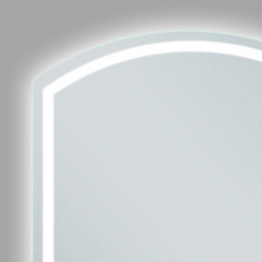 Зеркало AZARIO Lima D800 700х700 с подсветкой, угловое, сенсорный выключатель с функцией диммера (AZ-Z-079ELM)