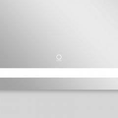 Зеркало AZARIO Alysa 1000х700 с подсветкой, сенсорный выключатель с функцией диммера (AZ-Z-047CS)