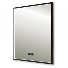 Зеркало AZARIO Эдисон - МЕТЕО 600х800 бесконтактный сенсор, погодный модуль (LED-00002807)