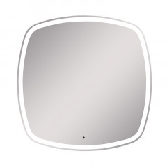 Зеркало AZARIO Barca -TX 700х700/808х808 с 3-х режимной подсветкой, бесконтактный сенсор (LED-00002973)