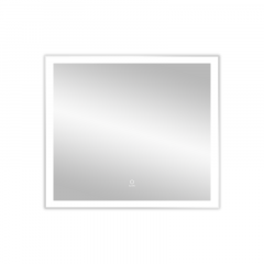Зеркало AZARIO Havana 800х700 с подсветкой, сенсорный выключатель с функцией диммера, алюминиевая рамка (AZ-Z-079-1CS)
