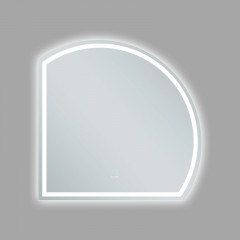 Зеркало AZARIO Lima D800 700х700 с подсветкой, угловое, сенсорный выключатель с функцией диммера (AZ-Z-079ELM)