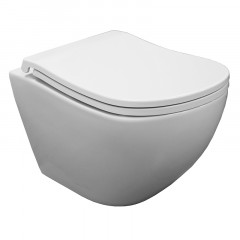 Унитаз подвесной Azario Etera 520x360x360 с системой смыва Tornado, с сидением микролифт (AZ-118E-UQ3)