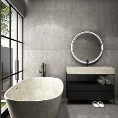 Зеркало AZARIO LIMA D770 сенсорный выключатель, c подсветкой и диммером (LED-00002526)