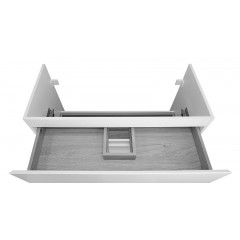 Комплект Тумба Azario Ника 100 1000х475х560 подвесная, с раковиной Monte 100, белый (CS00089923)