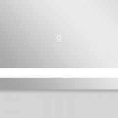 Зеркало AZARIO Alysa 600х800 с подсветкой, сенсорный выключатель с функцией диммера (AZ-Z-046CS)