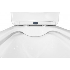 Унитаз-компакт Azario VELISE 355х625x810 напольный, безободковый в комплекте с быстросъемным сиденьем микролифт (AZ-1222A)