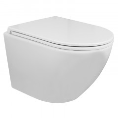 Сет AZARIO инсталляция + унитаз Grado N с быстросъемным сиденьем микролифт+ клавиша смыва хром глянец (AZ-8010-1000+AZ-8200-0031+AZ-0046N)