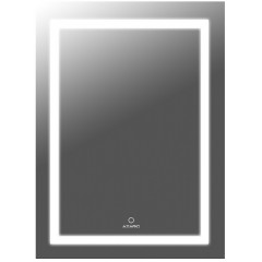 Зеркало AZARIO Alysa 600х800 с подсветкой, сенсорный выключатель с функцией диммера (AZ-Z-046CS)