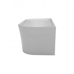 Ванна акриловая Azario ENGELS 1800x750x580 пристенная, в комплекте с сифоном и металлической рамой (ENG18075)