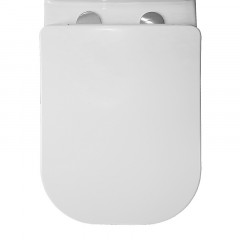 Унитаз-компакт Azario VELISE 355х625x810 напольный, безободковый в комплекте с быстросъемным сиденьем микролифт (AZ-1222A)