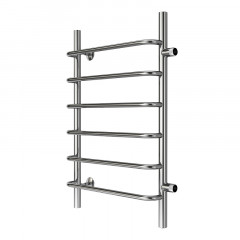 Полотенцесушитель водяной AZARIO MODENA 500/800 6 секций, боковое подключение, 1", хром (AZ08558)